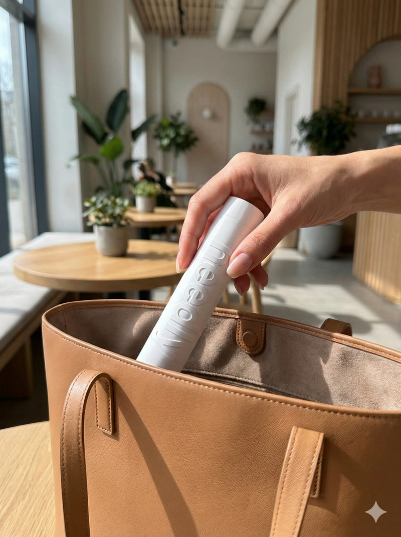 Made for your backpack, pouch, or bag.