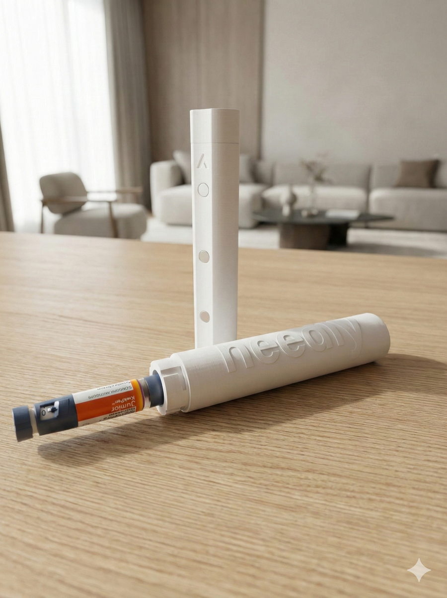 Your pen, safely in place.